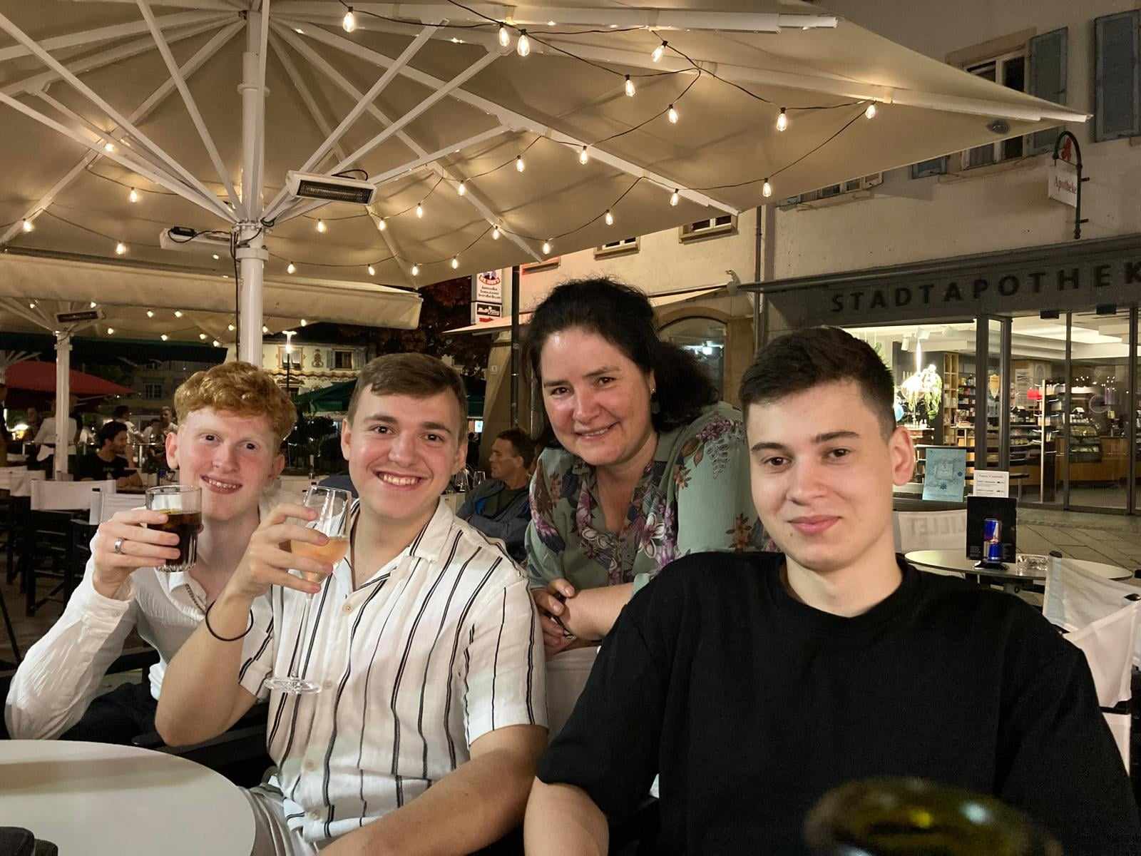 Prosecco with the Vice President